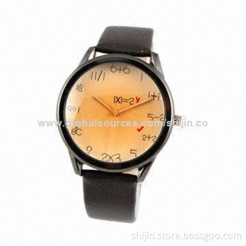 Fashion watch with special watch dial for smart women, Japan quartz movement